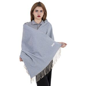 8775 Women's Long Plaid Scarf Chunky Oversized Winter Warm Cashmere Shawl